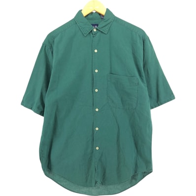 古着 90年代 ギャップ GAP オールドギャップ 半袖 リネンシャツ メンズS相当 ヴィンテージ/eaa539363