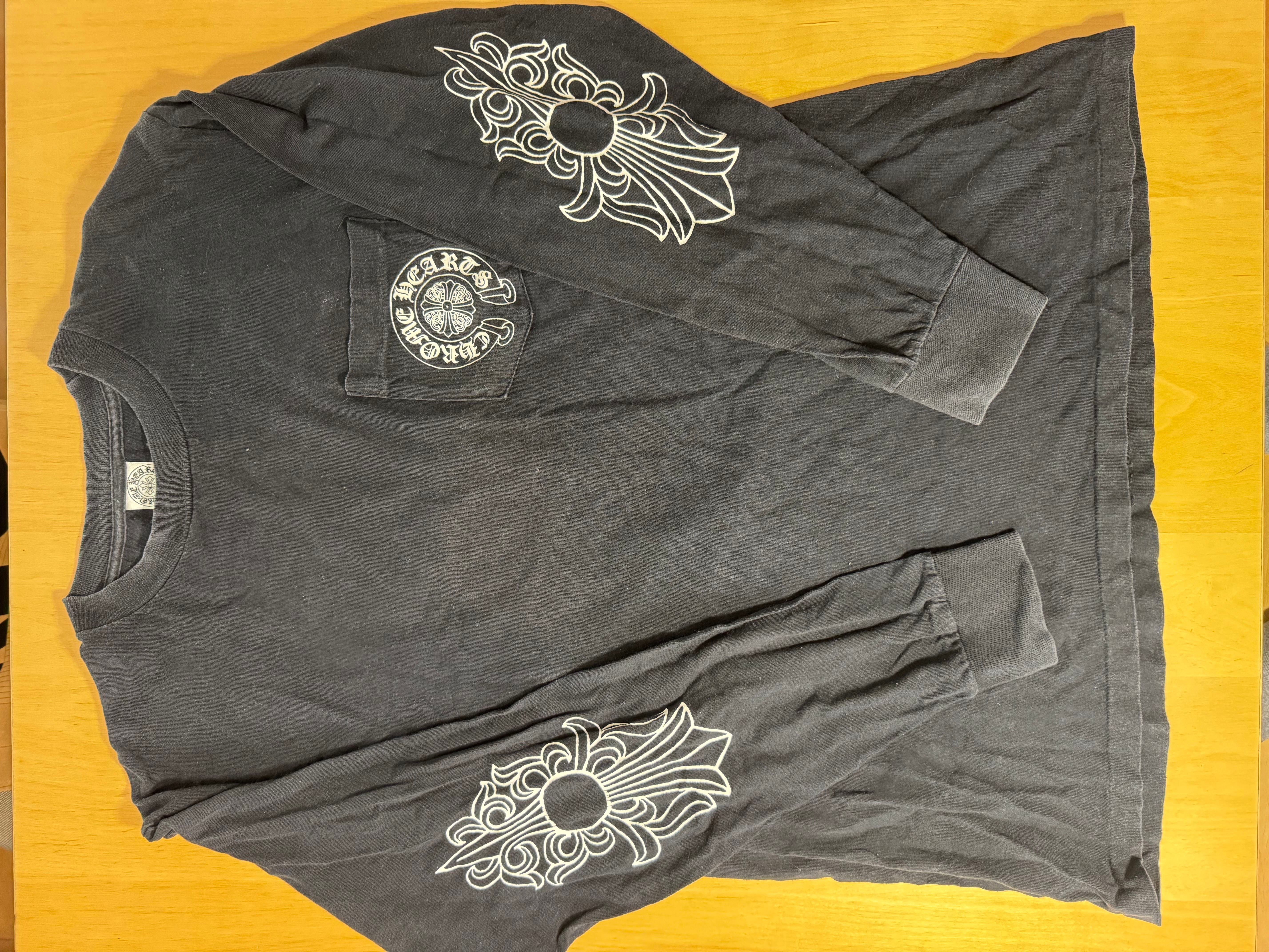 Chrome Hearts Horse Shoe L/S T-Shirt "Black"