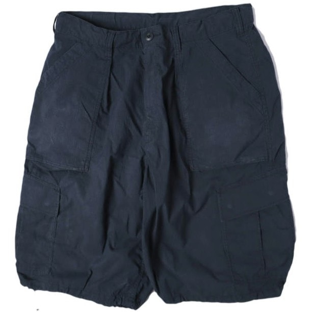 BEAMS ビームス 21SS リップストップカーゴショーツ 11-25-2120-803 M NAVY ショートパンツ ボトムス g27815