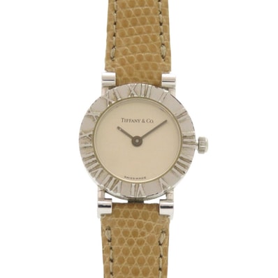 ティファニー アトラス クオーツ ステンレススチール リザード