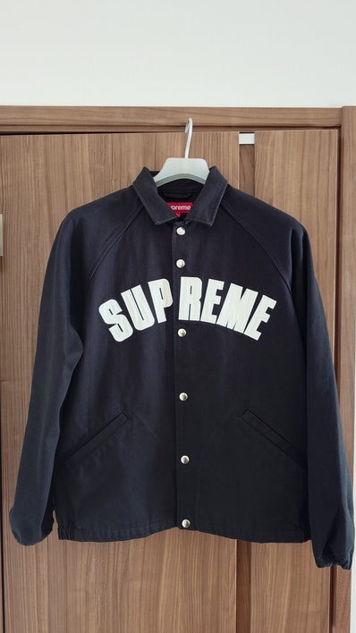 Supreme Arc Denim Coaches Jacket "Black"