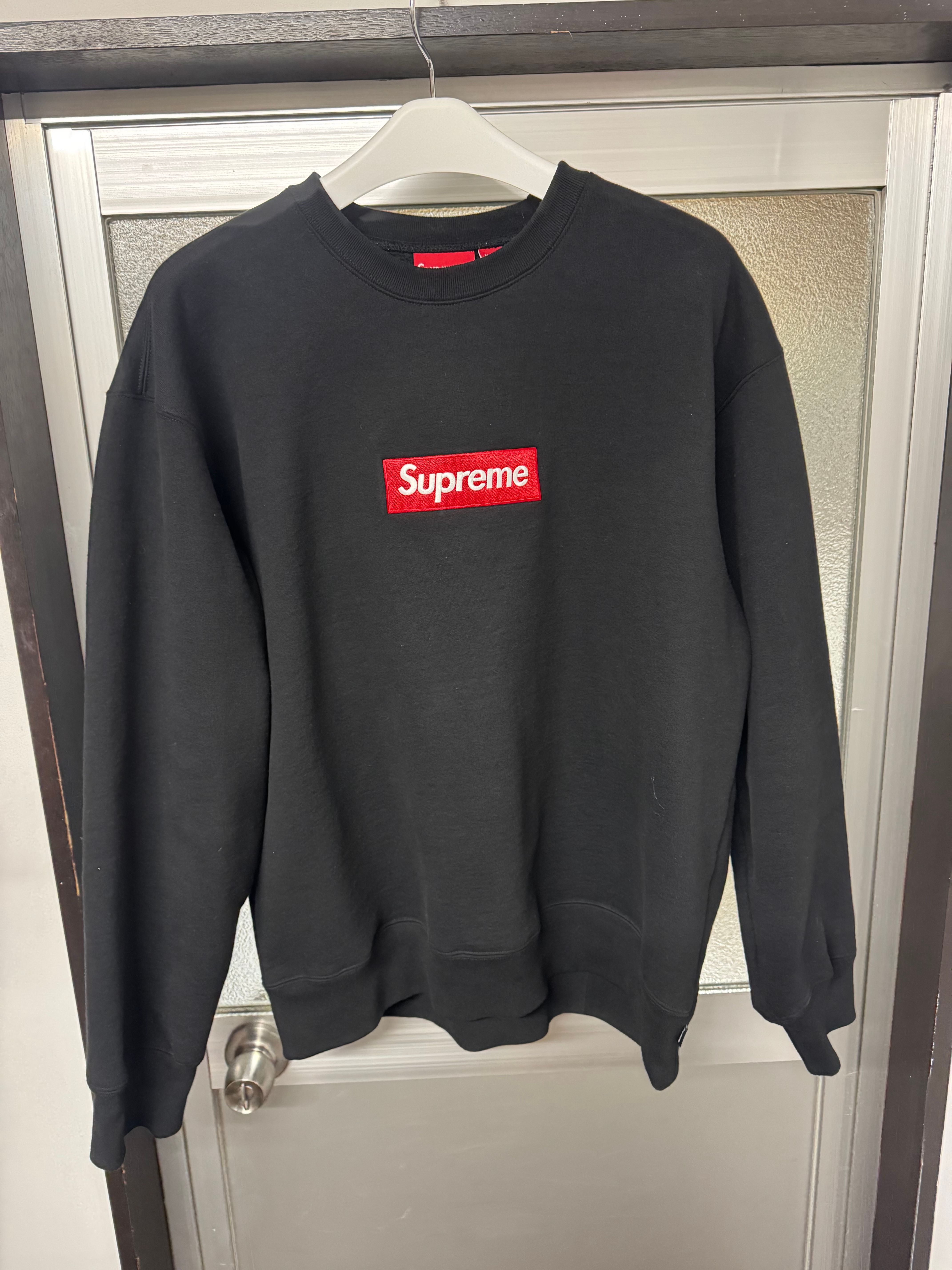 Supreme Box Logo Crewneck "Black" (22FW)