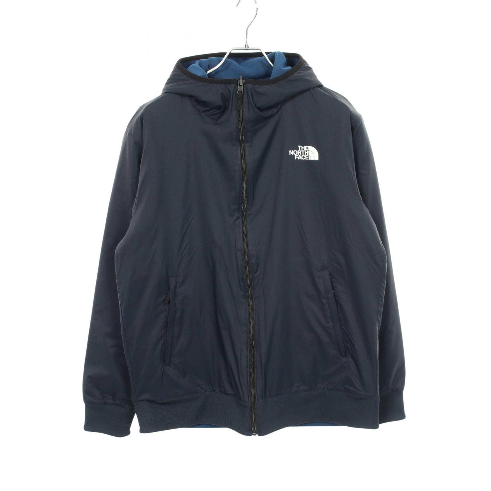 ザ・ノースフェイス THE NORTH FACE リバーシブルテックエアーフーディ 衣料品 アウター ナイロン メンズ ネイビー系 NT62289 【中古】