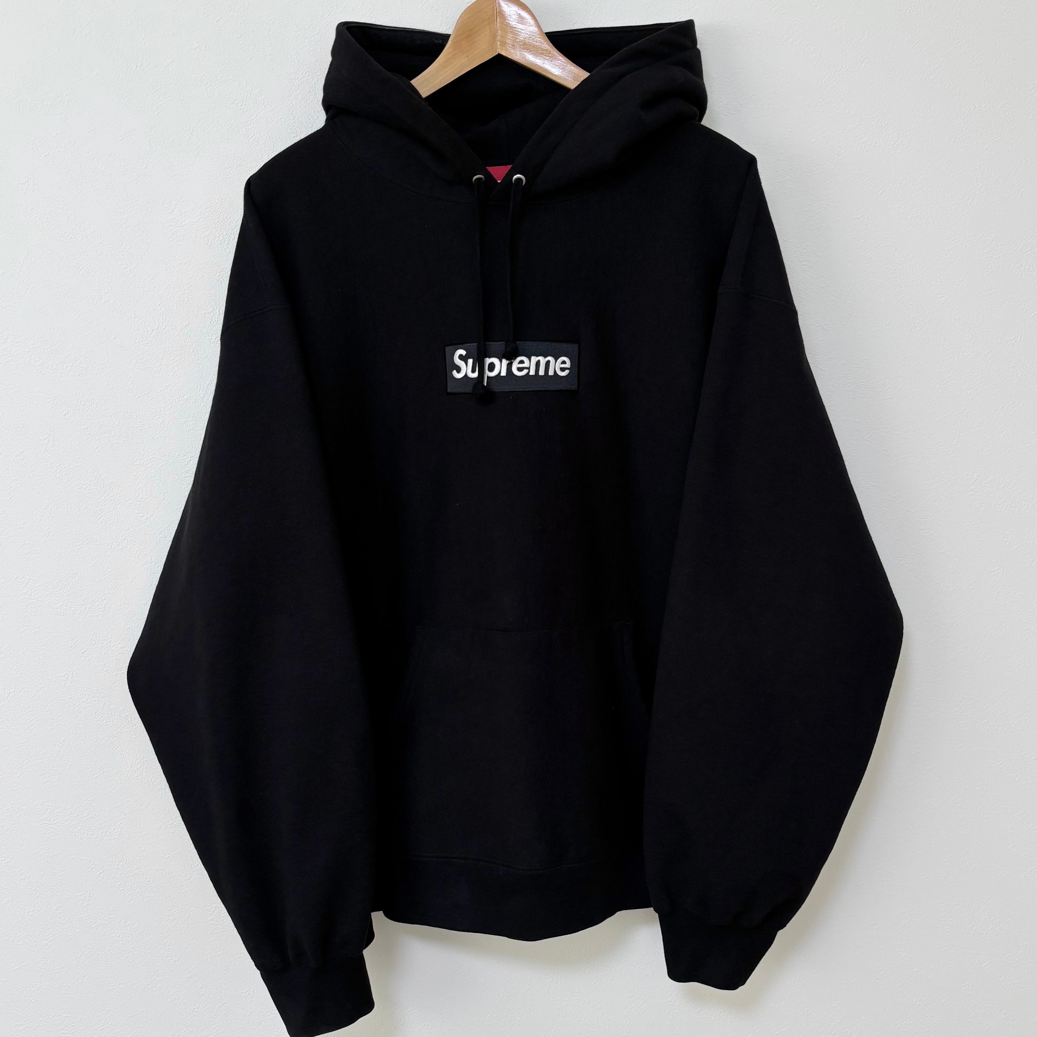 Supreme Box Logo Hooded Sweatshirt "Black" (23FW)