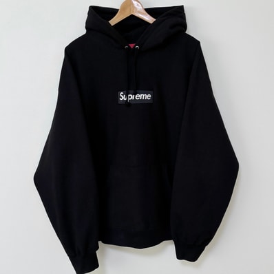 Supreme Box Logo Hooded Sweatshirt "Black" (23FW)