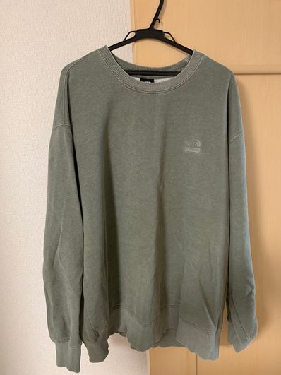 Supreme x The North Face Pigment Printed Crewneck "Olive"