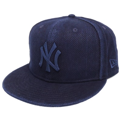 ニューエラ 【新品同様】59FIFTY ニューヨーク・ヤンキース Aizome 藍染め ベースボールキャップ 8 63.5cm