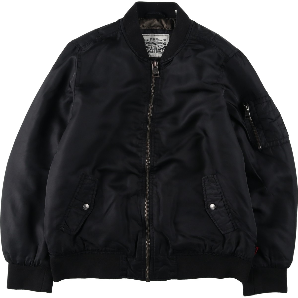 古着 リーバイス Levi's MA-1タイプ 中綿入り ミリタリー フライトジャケット メンズL相当/eaa636582