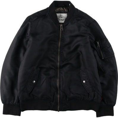 古着 リーバイス Levi's MA-1タイプ 中綿入り ミリタリー フライトジャケット メンズL相当/eaa636582