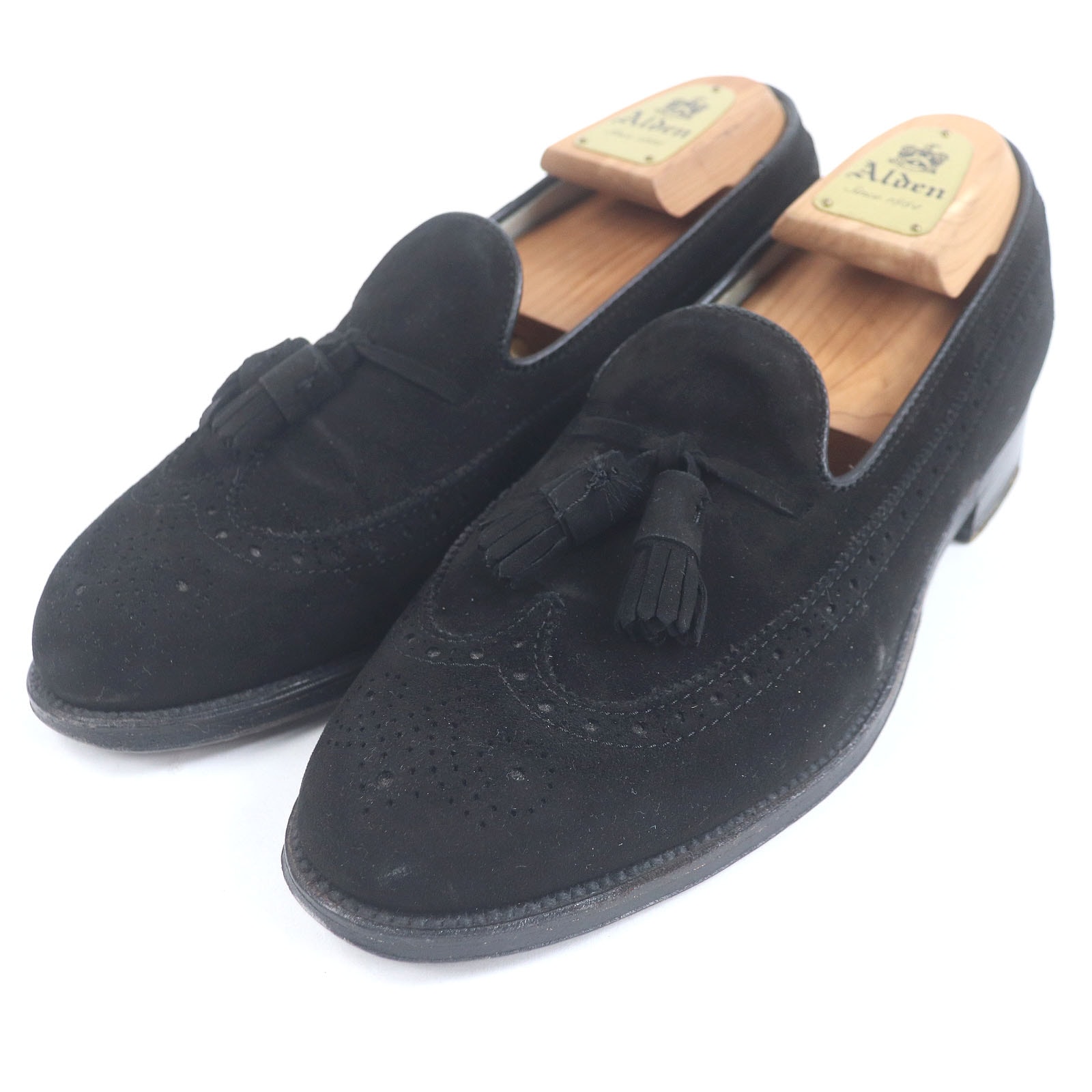 美品 オールデン
 ローファー ブラック メンズ 7.5