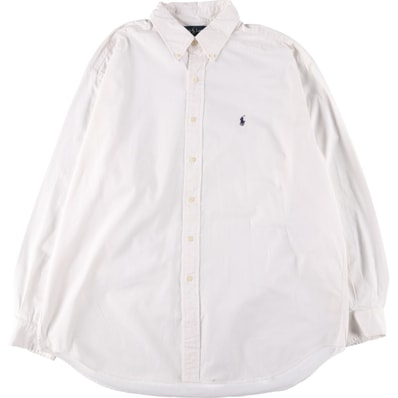古着 ラルフローレン Ralph Lauren BLAIRE 長袖 ボタンダウンシャツ メンズXL相当/eaa539116