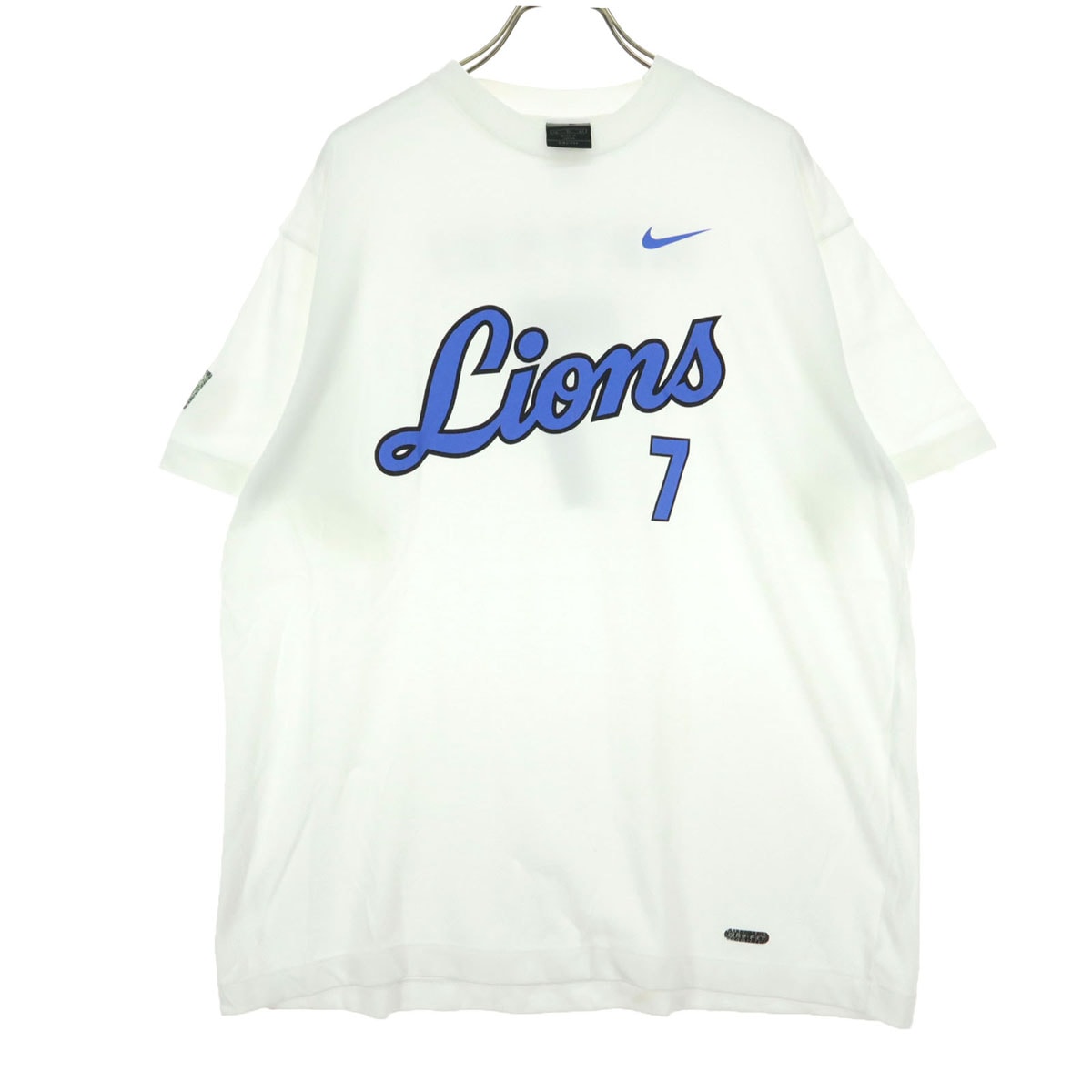 NIKE ナイキ 半袖 Tシャツ XL アイボリー 埼玉西武ライオンズ