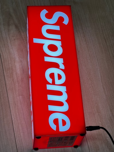 Supreme Box Logo Lamp "Red"