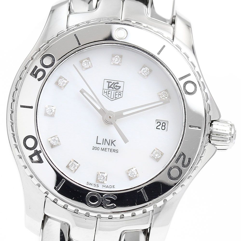 タグホイヤー リンク 11Pダイヤ WJ1319-0 レディース 【中古】