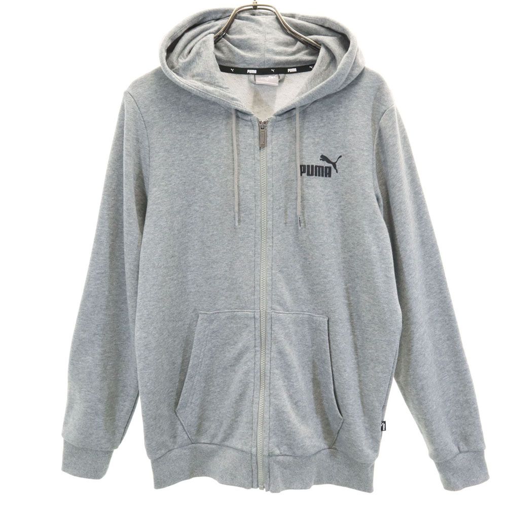 PUMA 長袖 スウェット ジップパーカー