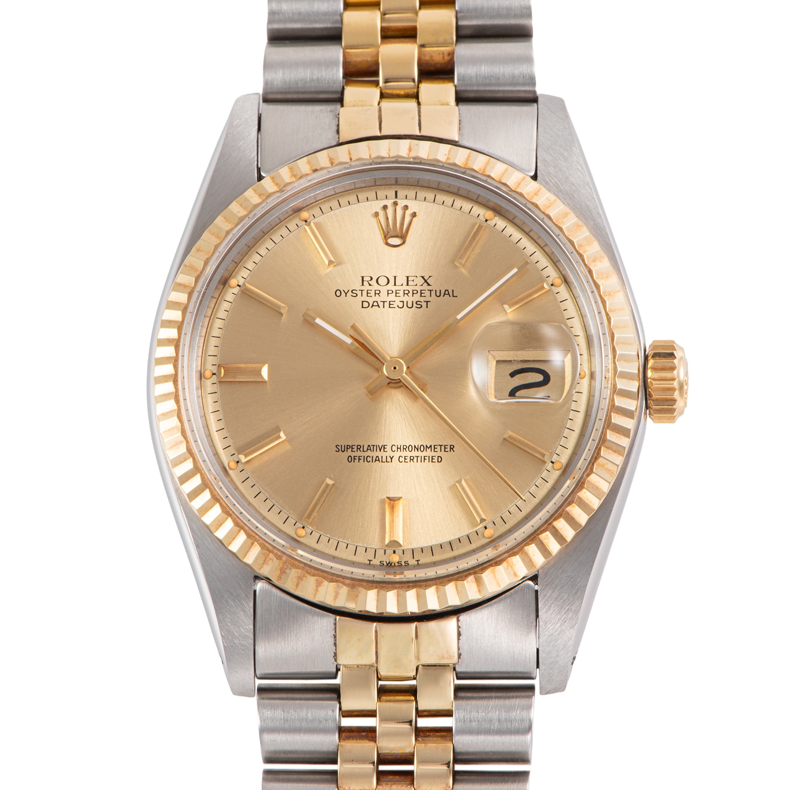 ROLEX ロレックス 1601 1973年製 K14YG/SS【中古】