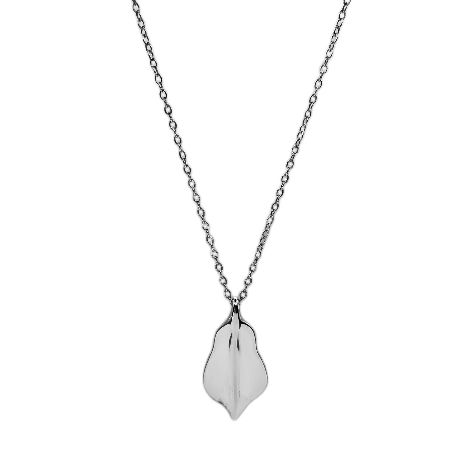 TIFFANY&Co. ティファニー リーフ ネックレス
 ペンダント 葉っぱ SV925 シルバー 新品仕上済 レディース
 【中古】