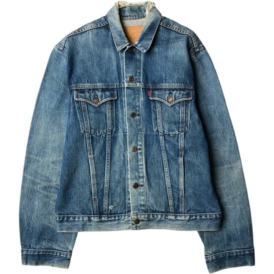 古着 80年代 リーバイス Levi's 610-0209 デニムジャケット Gジャン レディースXL相当 ヴィンテージ/eaa578598