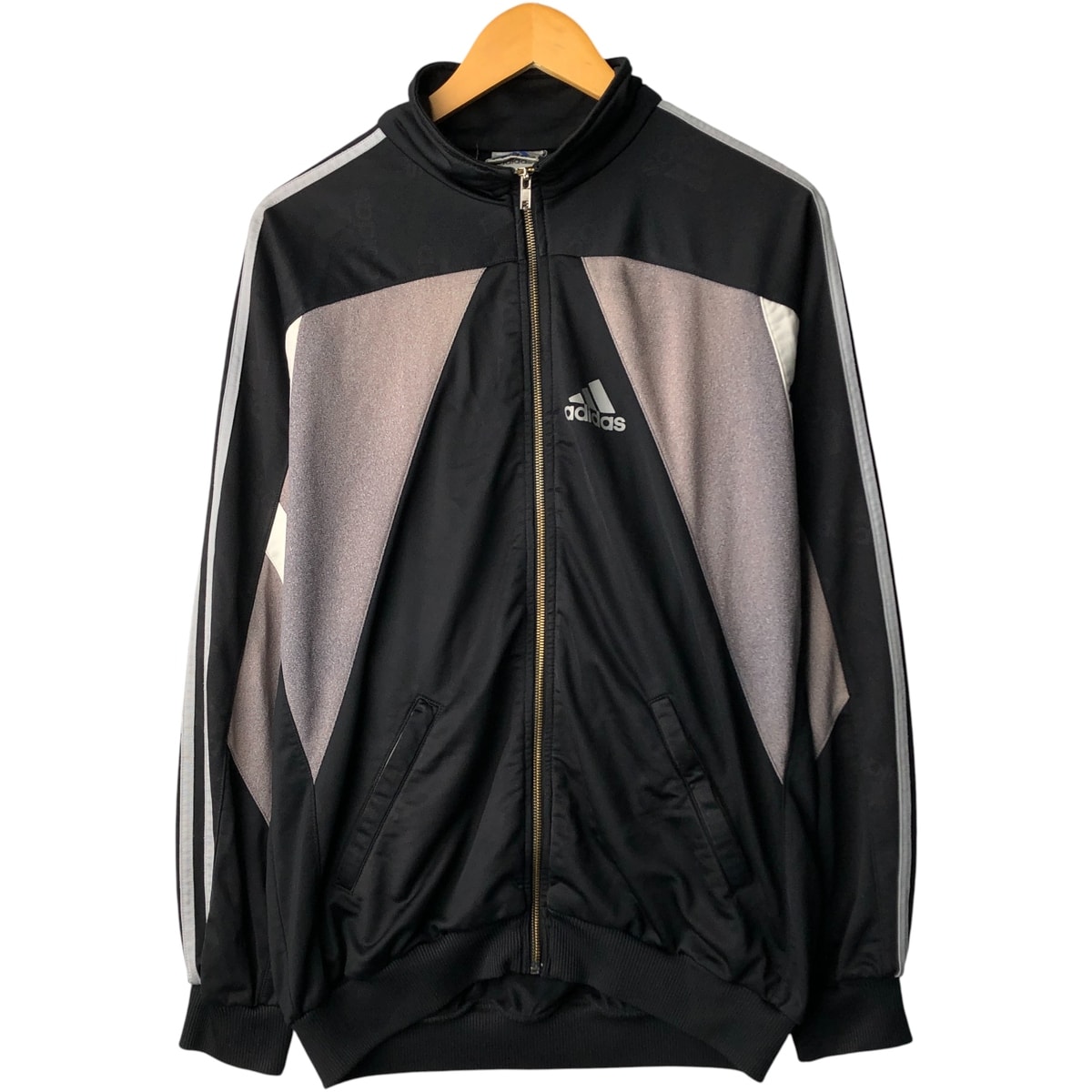 古着 90年代 アディダス adidas バックプリント ジャージ トラックジャケット メンズM相当 ヴィンテージ/eaa597350