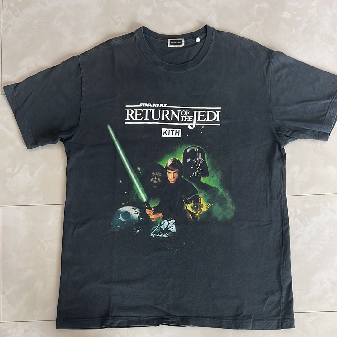 Kith x STAR WARS Luke Poster Vintage Tee "Black"