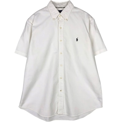 古着 ラルフローレン Ralph Lauren RALPH LAUREN 半袖 ボタンダウンシャツ メンズL相当/eaa674517