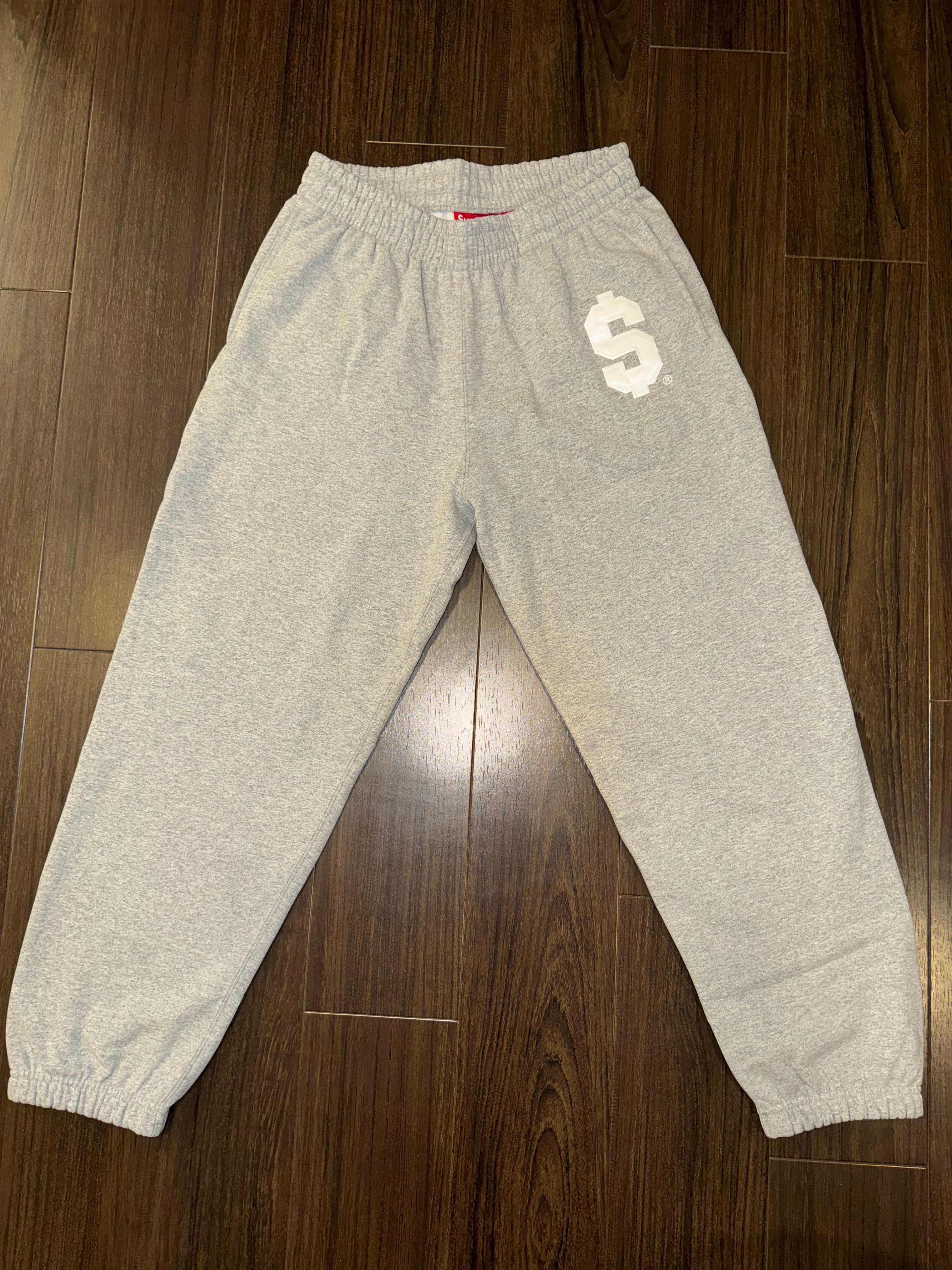 Supreme $ Sweatpant "Heather Grey"