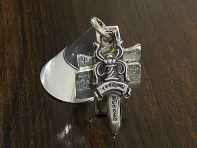 Chrome Hearts 3 Trinket Pendant "Silver"