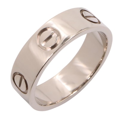 カルティエ CARTIER ラブリング リング・指輪 ジュエリー K18WG(ホワイトゴールド) レディース シルバー系 B4084700 【中古】