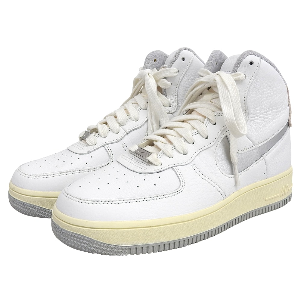 ナイキ 美品 エアフォース1 ストラップレス スニーカー シューズ メンズ サミットホワイト 25.5cm DC3590-101 8.5(US)