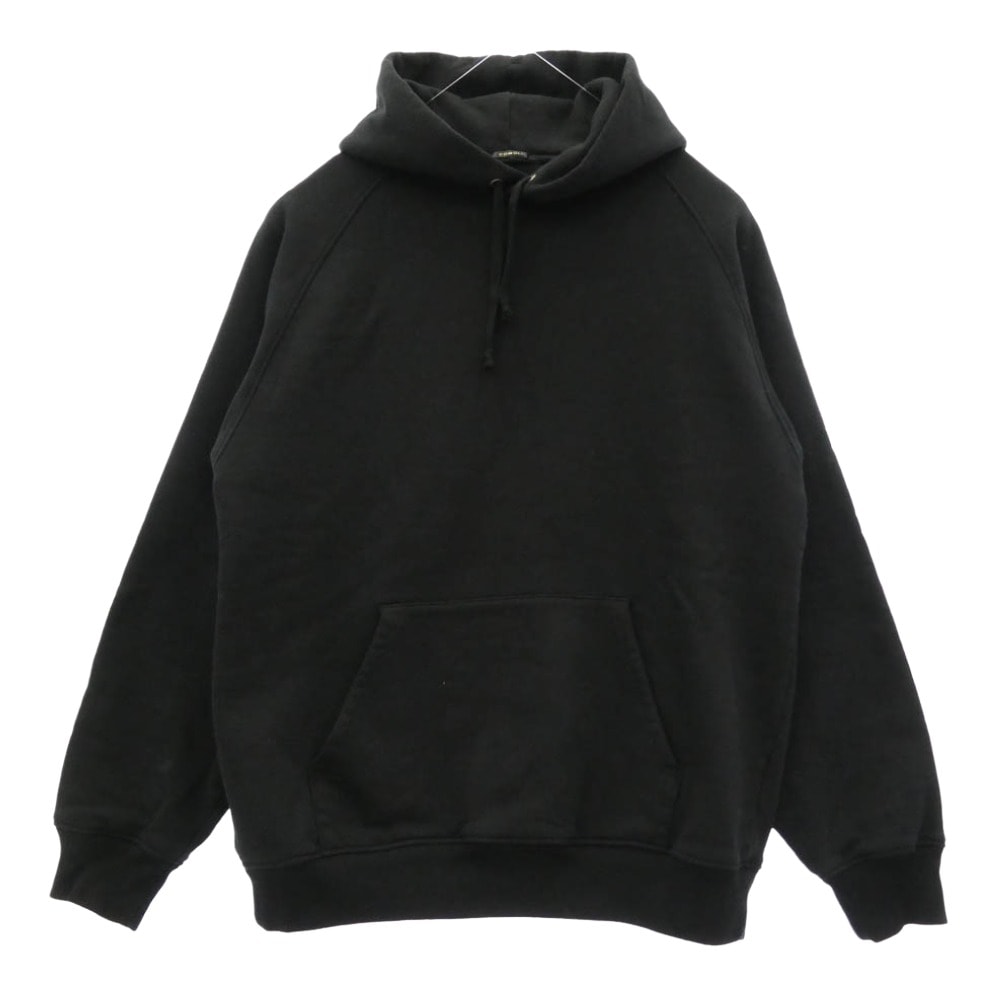 COMOLI コモリ パーカー 25AW C03-05017 コットン裏毛 パーカー ブラック系 M【中古】