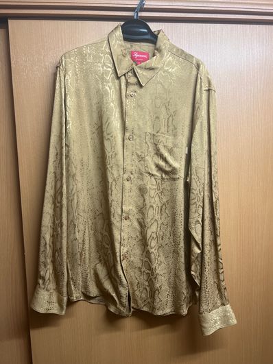 supreme シュプリーム スネーク シャツ Lサイズ