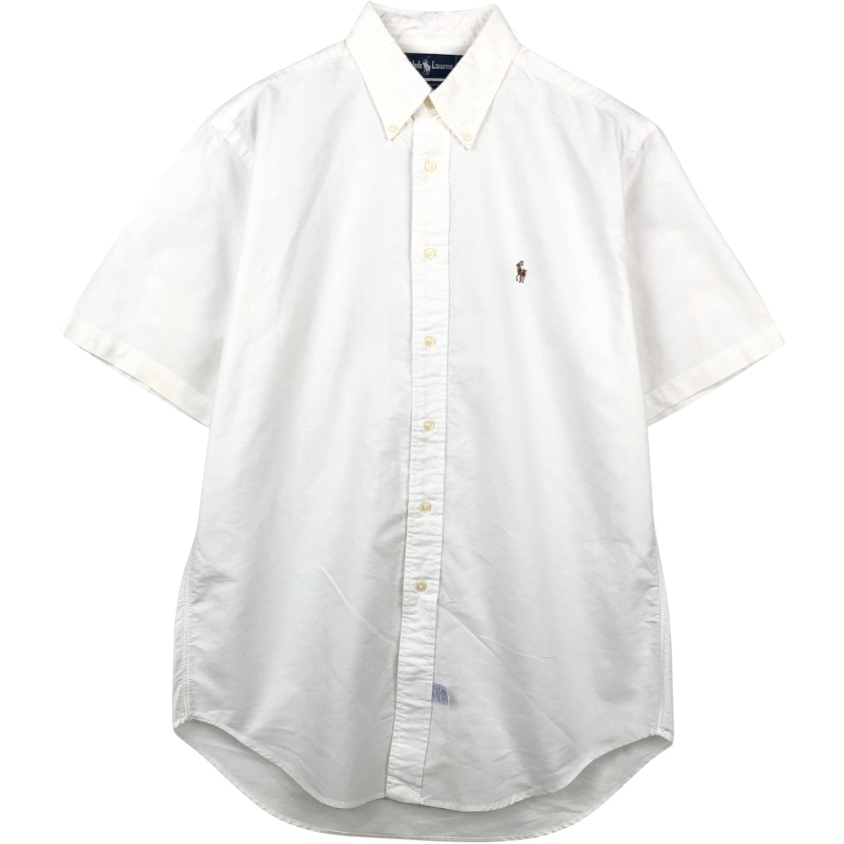 古着 ラルフローレン Ralph Lauren 半袖 ボタンダウンシャツ メンズS相当/eaa665123