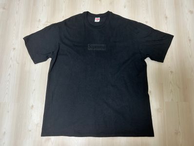 Supreme Tonal Box Logo Tee "Black"
