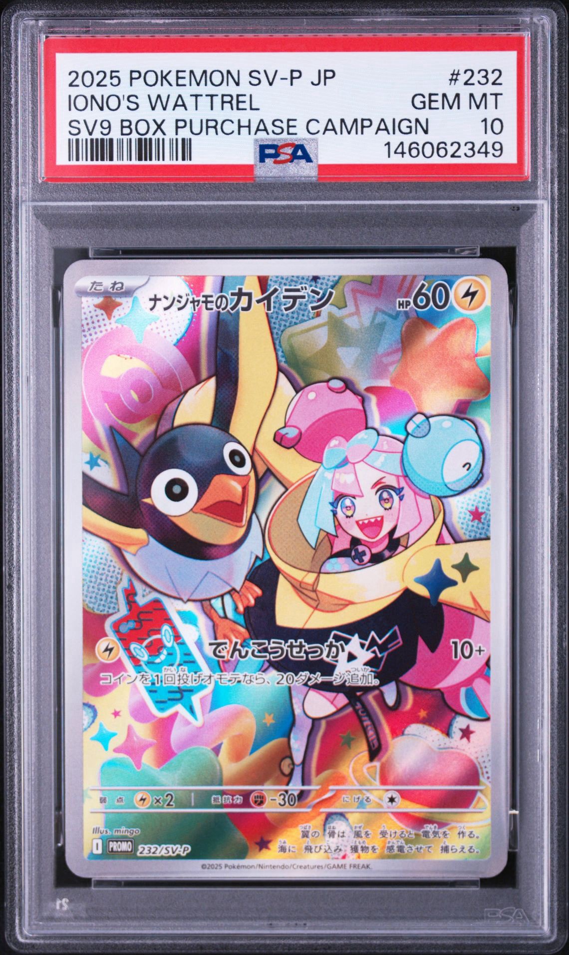 ナンジャモのカイデン P [SV-P 232](プロモーションカード「拡張パック