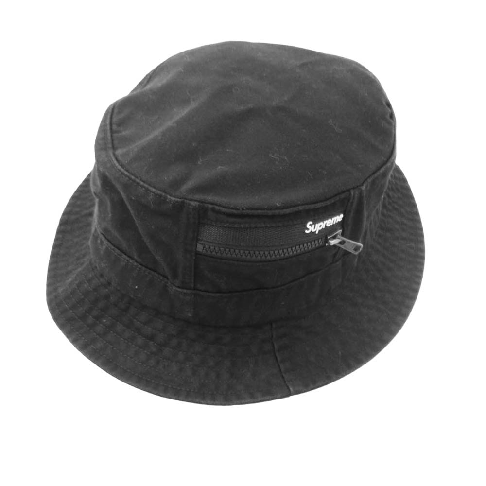 傷や汚れあり】Supreme シュプリーム 帽子 22SS zip pocket crusher