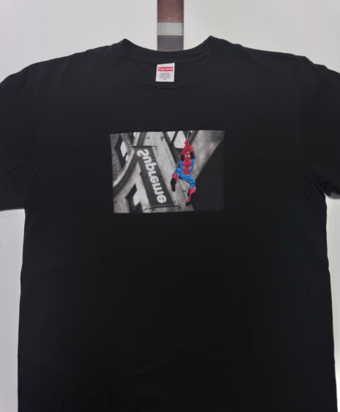 Supreme x Spider-Man Tee "Black"