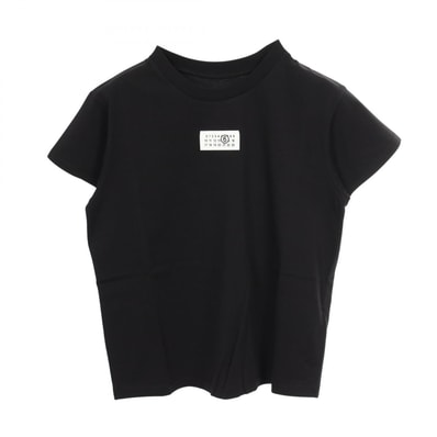 MM6 Maison Margiela Women's Numeric Signature T-Shirt "Black"