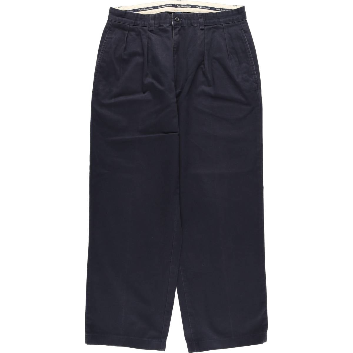 古着 ラルフローレン Ralph Lauren POLO RALPH LAUREN ANDREW PANT ツータック チノパンツ メンズw32相当/eaa615673