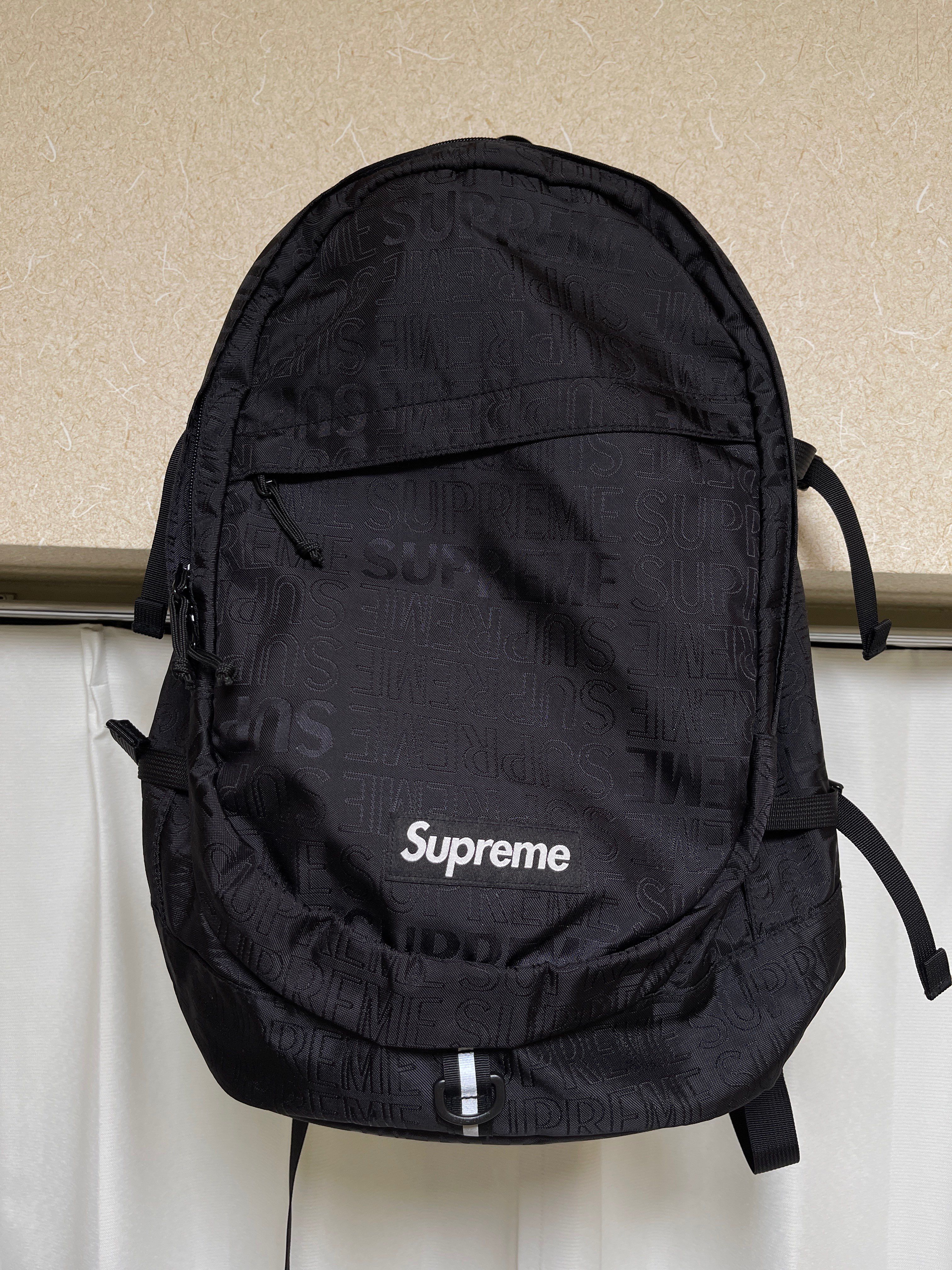 Supreme 19SS Backpack "Black"