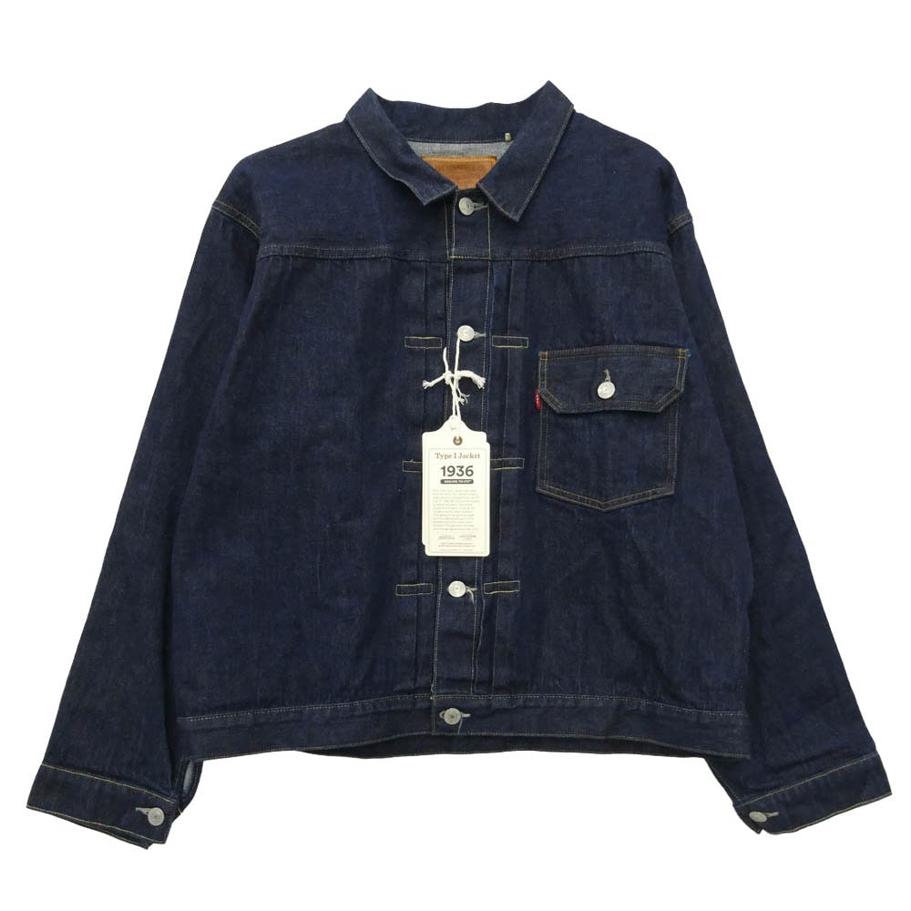 Levi's リーバイス 70506-0028 LVC TYPE 1 JACKET 1936 506XX 1st デニム ジャケット インディゴブルー系 46【中古】
