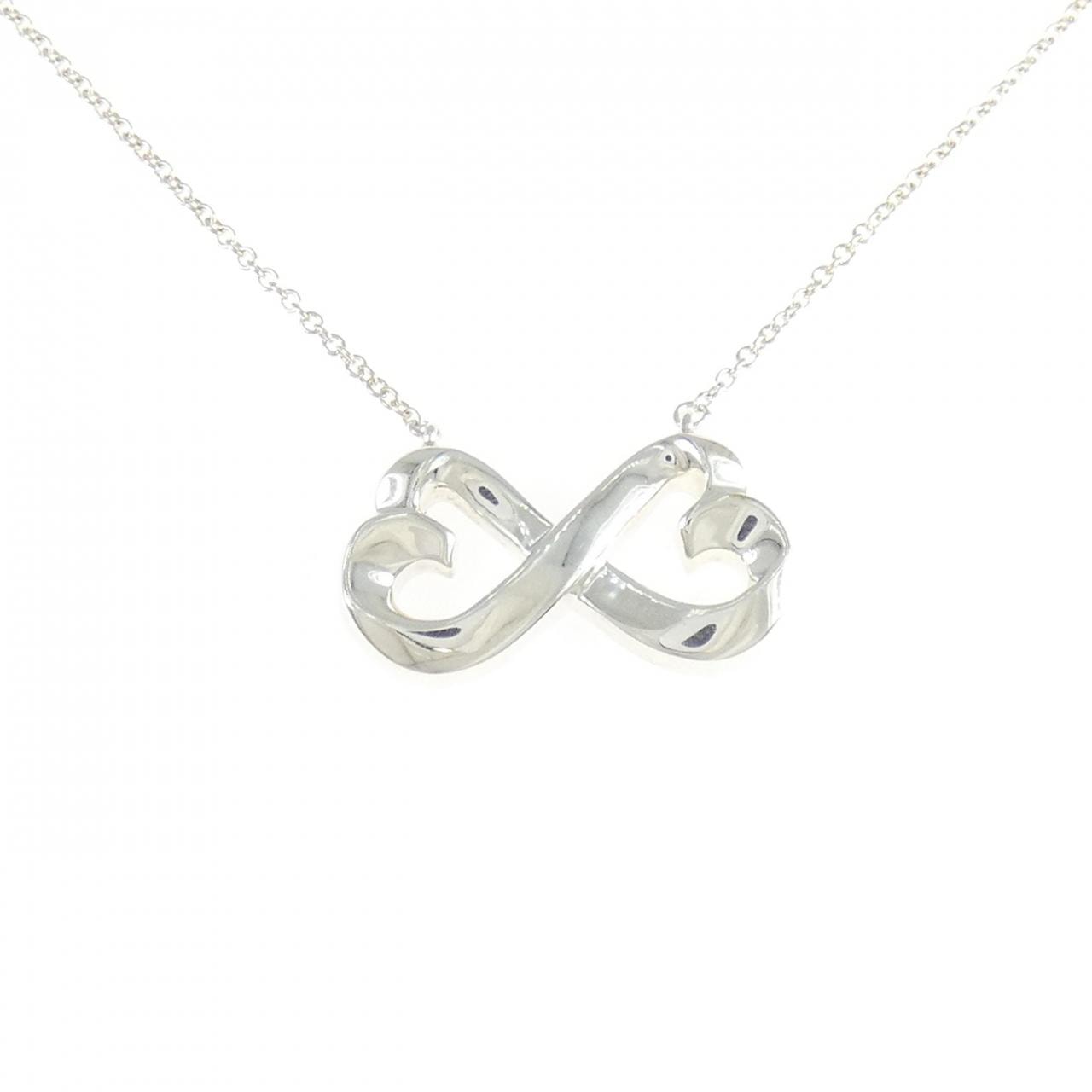 ティファニー ダブルラビングハート ネックレス