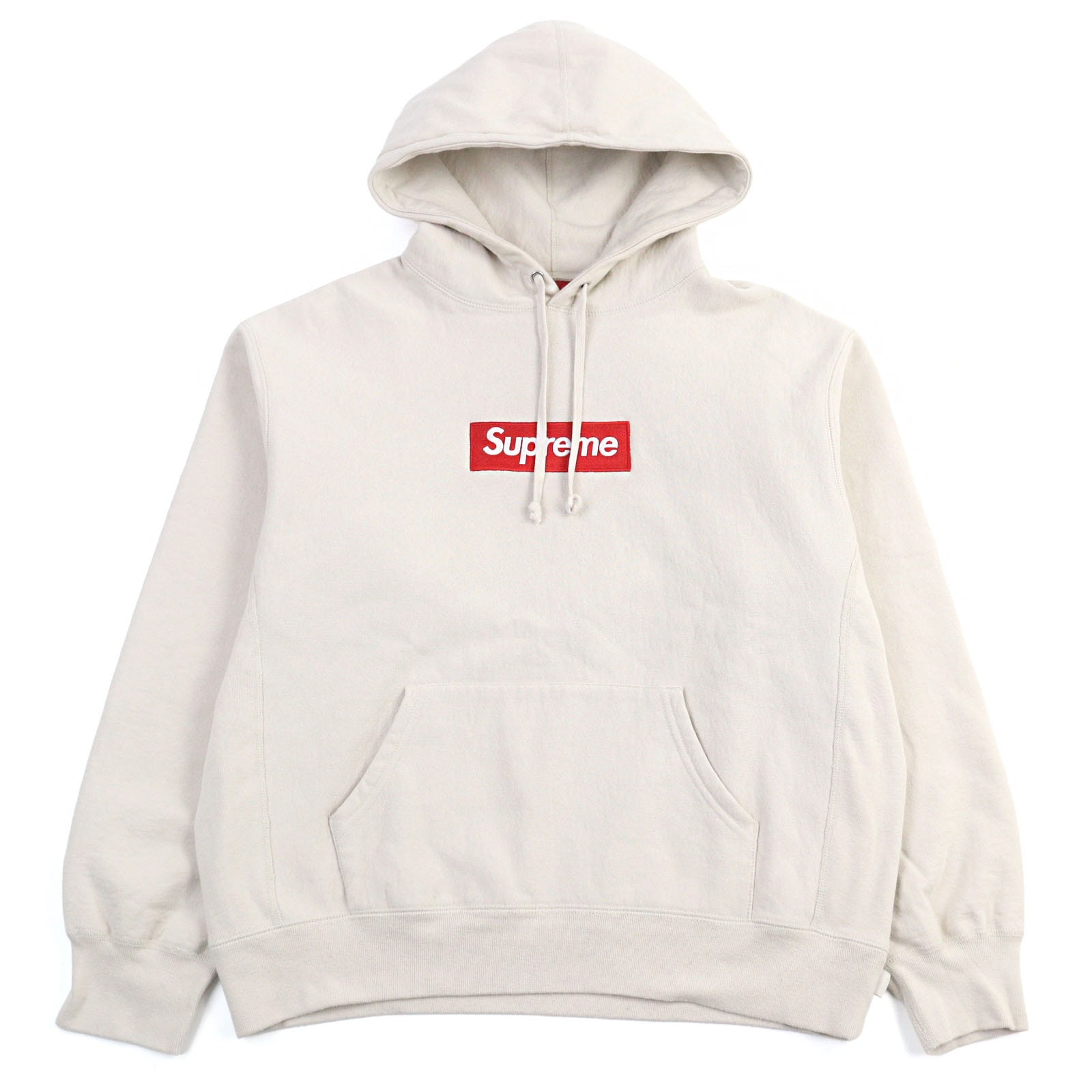Supreme Box Logo Hooded Sweatshirt "Stone" (24FW)