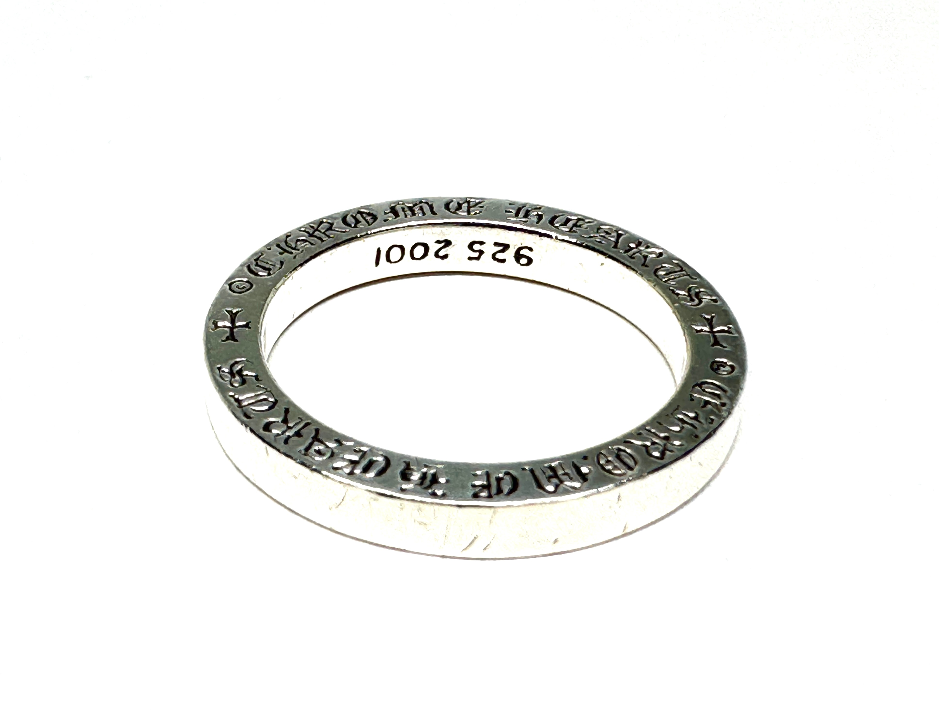 Chrome Hearts 3mm Spacer Ring Plain "Silver"