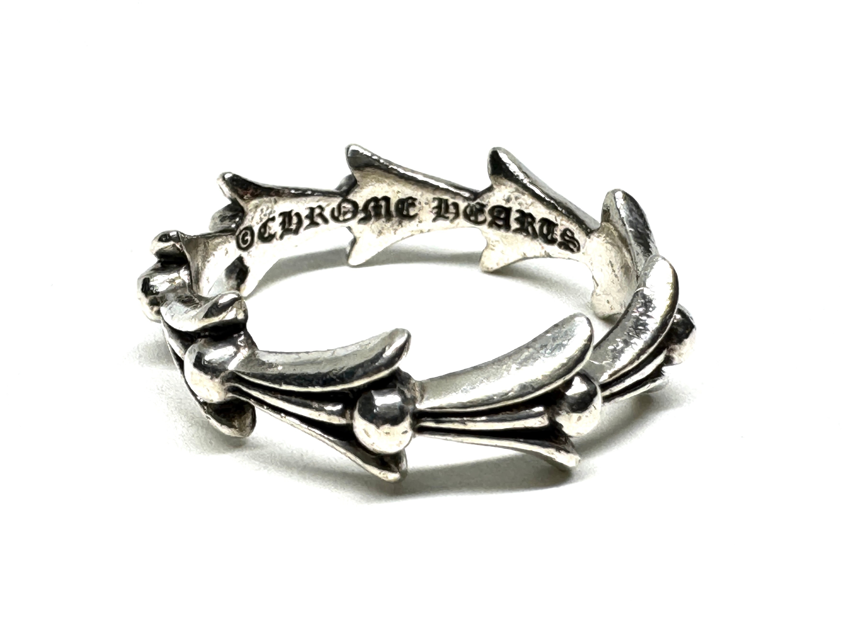 Chrome Hearts Cross Tail Ring "Silver"
