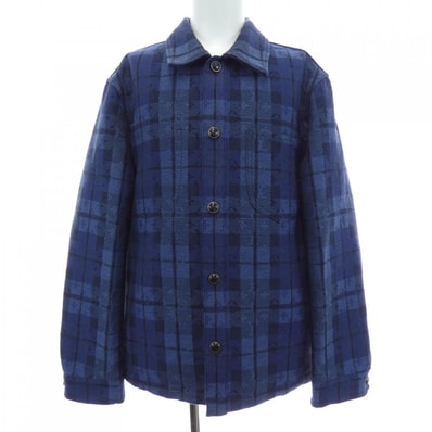 ルイヴィトン LOUIS VUITTON モノグラムタータンデニムオーバーシャツ HUS21WXAE ジャケット