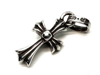 Chrome Hearts CH Cross Baby Fat Charm "Silver"