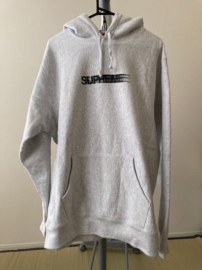 Supreme Motion Logo Hooded Sweatshirt "Grey" (20SS)