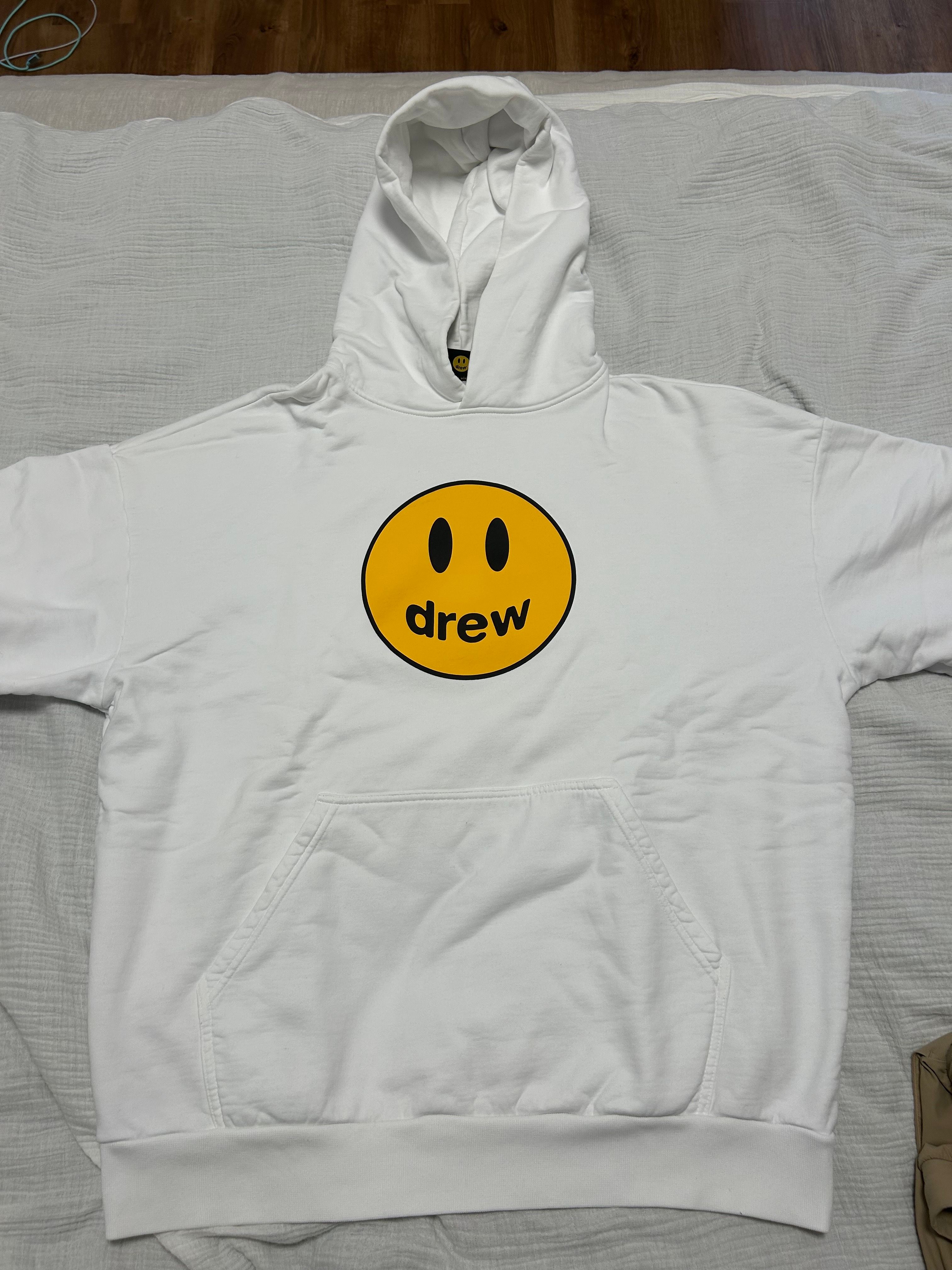 drew house mascot deconstructed hoodie "Off White"