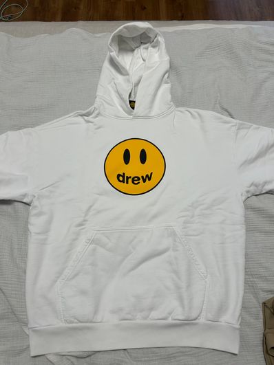 drew house mascot deconstructed hoodie "Off White"