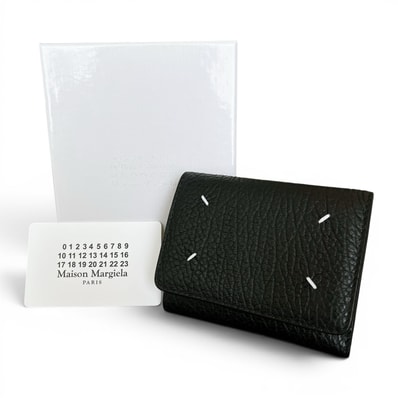 Maison Margiela Leather Envelope Wallet "Black"